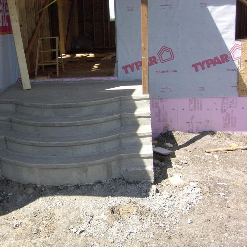 Concrete steps