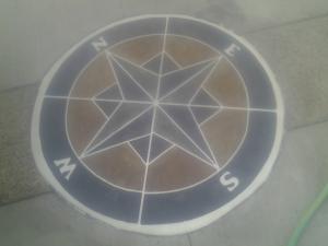 Concrete Compass 1